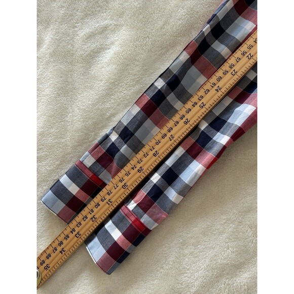 Tommy Hilfiger Mens Shirt Extra Large Button Plaid Adaptive Easy Closure - Picture 9 of 13